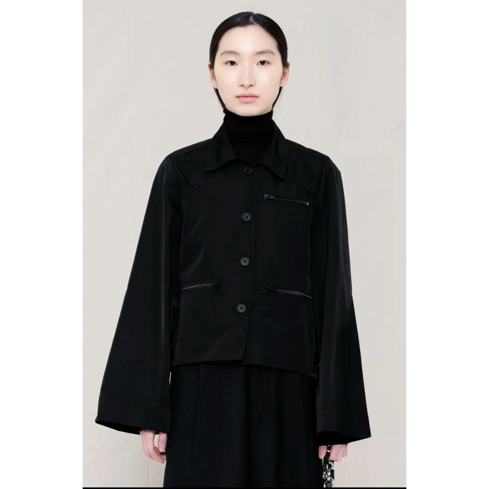 Melitta Baumeister Taffeta Shirt Jacket NWT